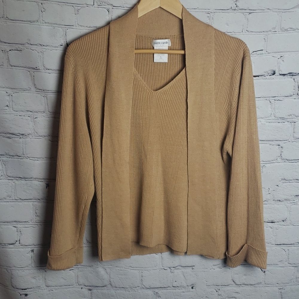 Pierre Cardin Tan Sweater